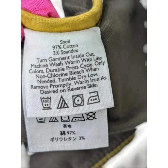 Vintage Eddie Bauer Womens S Corduroy Jacket Full Zip High Collar Elbow Patches - Picture 8 of 9